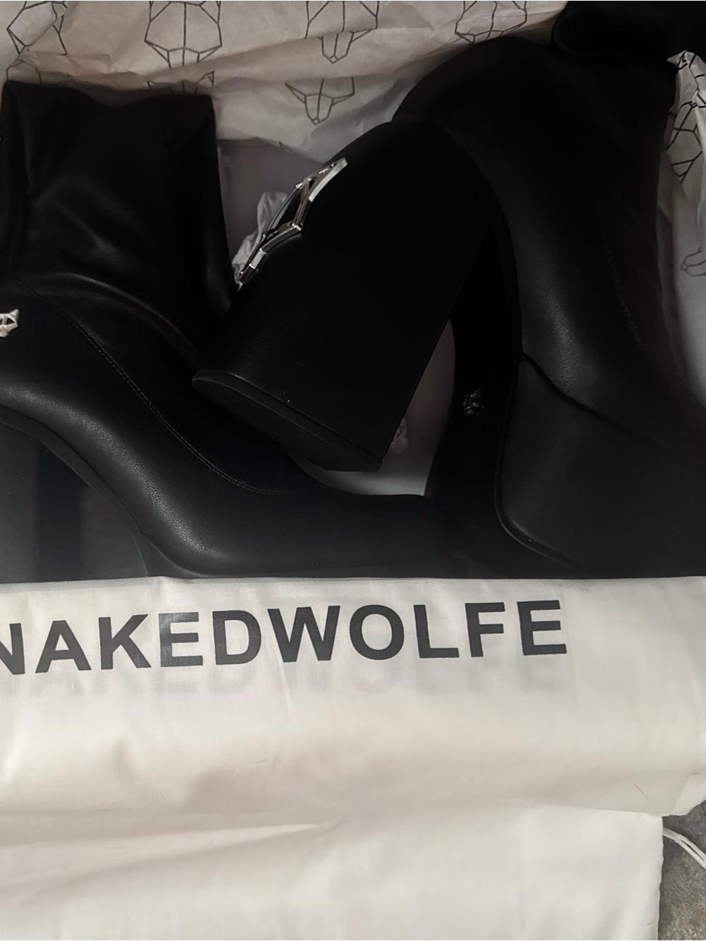 Naked Wolfe Spice Black Boots - Picture 4 of 12